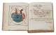 Csokonai József naplója a család nemesi címerével